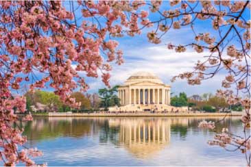 Jefferson Memorial Monument In WA